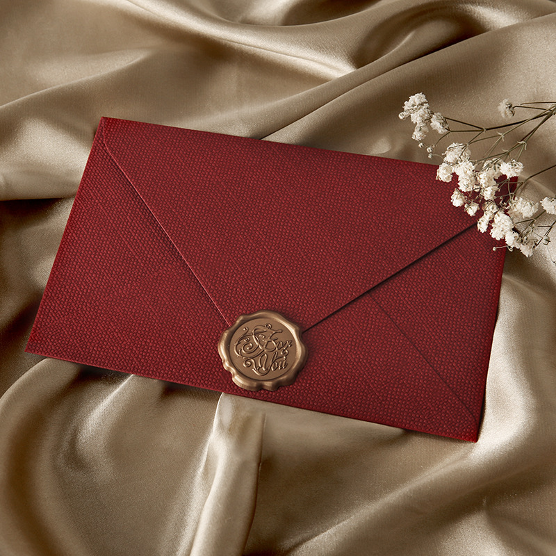 10 set 16x11cm Greeting Cards  - Wax Seal Letter Kit ulasan dan harga