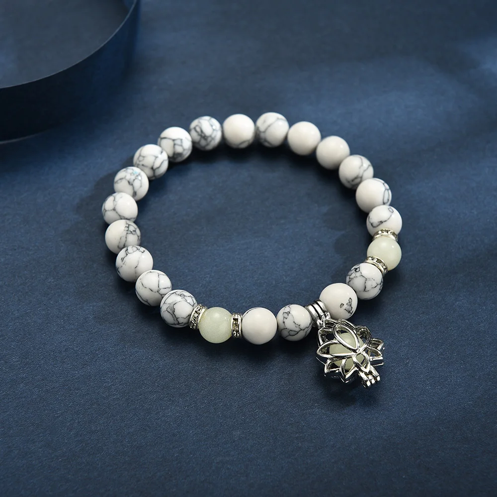 Natural Stone Bracelet Yoga He - Coordinates Bracelet ulasan dan harga