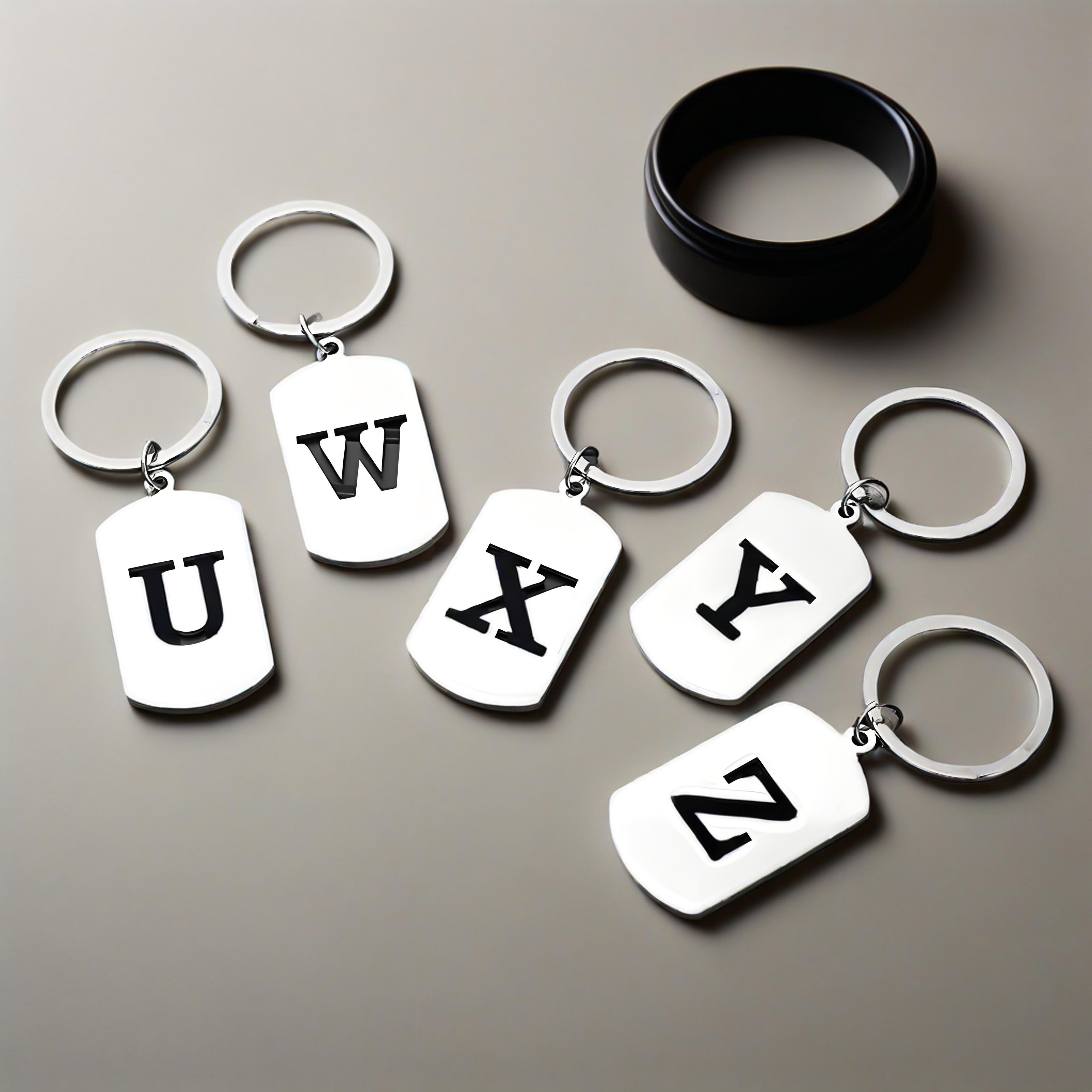 Personalized Initial Letter Ke - Initial Ring Custom ulasan dan harga