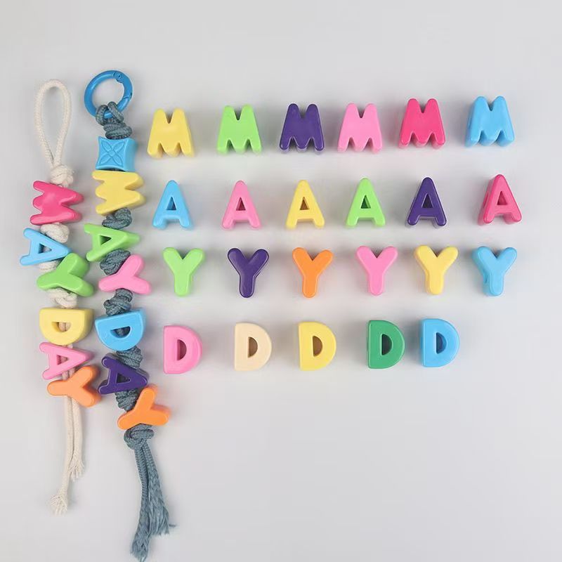Custom Name Keyring 1-7 Letter - Initial Ring Custom ulasan dan harga