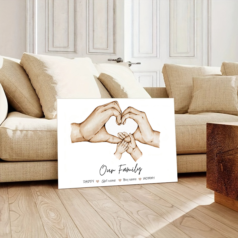 Personalized Custom Family Han - Personalized Name Box ulasan dan harga