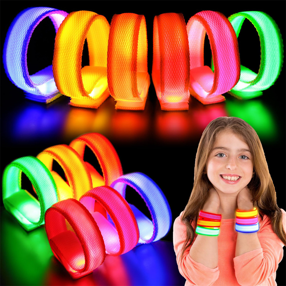 LED Reflective Bracelet Nylon  - Coordinates Bracelet ulasan dan harga
