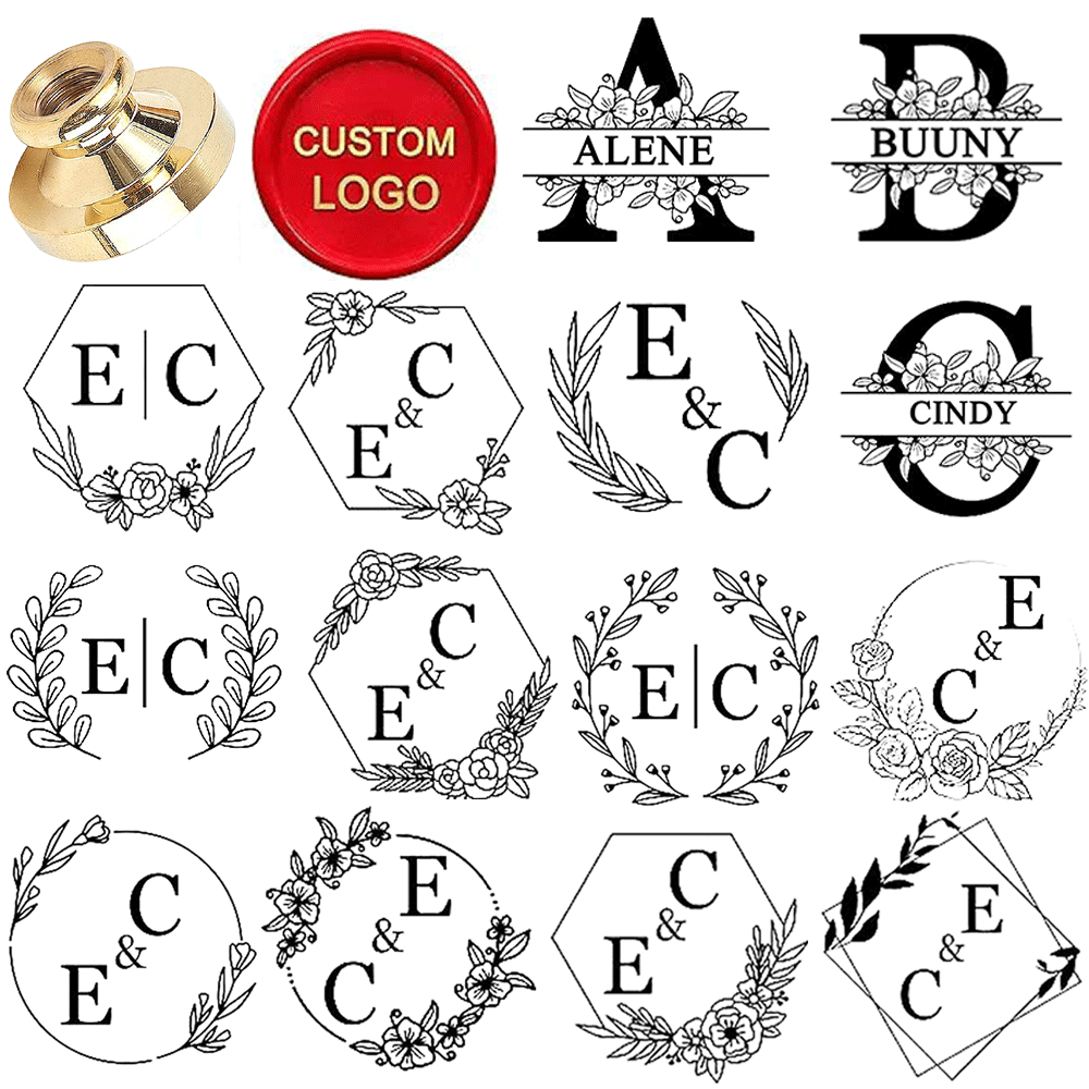 Custom Letter Wax Seal Stamp K - Wax Seal Letter Kit ulasan dan harga