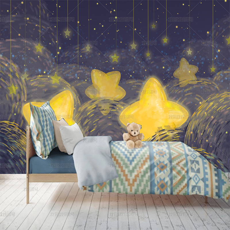 Customized 3D Hand painted dre - Custom Night Sky ulasan dan harga