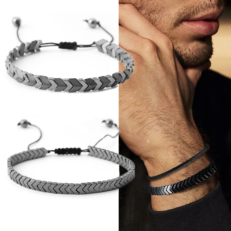 Fashion Hematite Bracelet Ener - Coordinates Bracelet ulasan dan harga