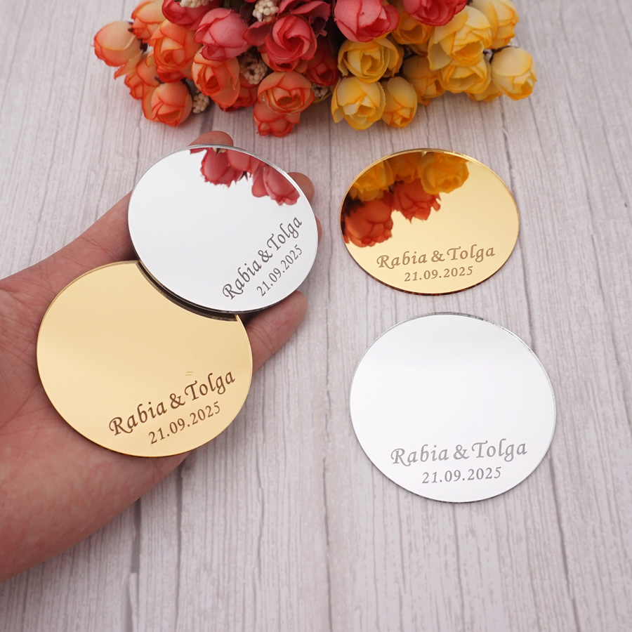 12pcs Personalized Wedding Fav - Personalised Candle Label ulasan dan harga