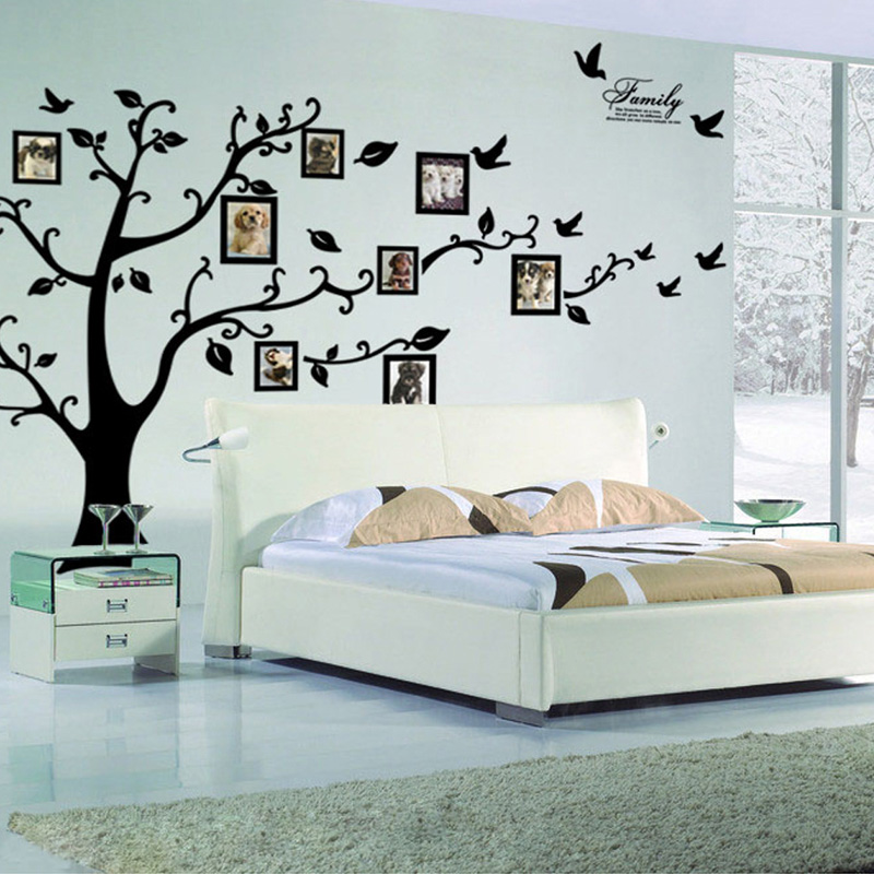Large Size Photo Tree PVC Wall - Family Tree Print ulasan dan harga