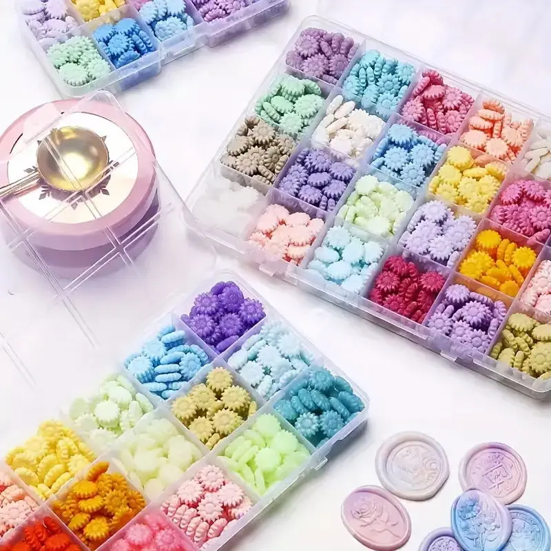 600Pcs Box Sealing Wax Beads,  - Wax Seal Letter Kit ulasan dan harga