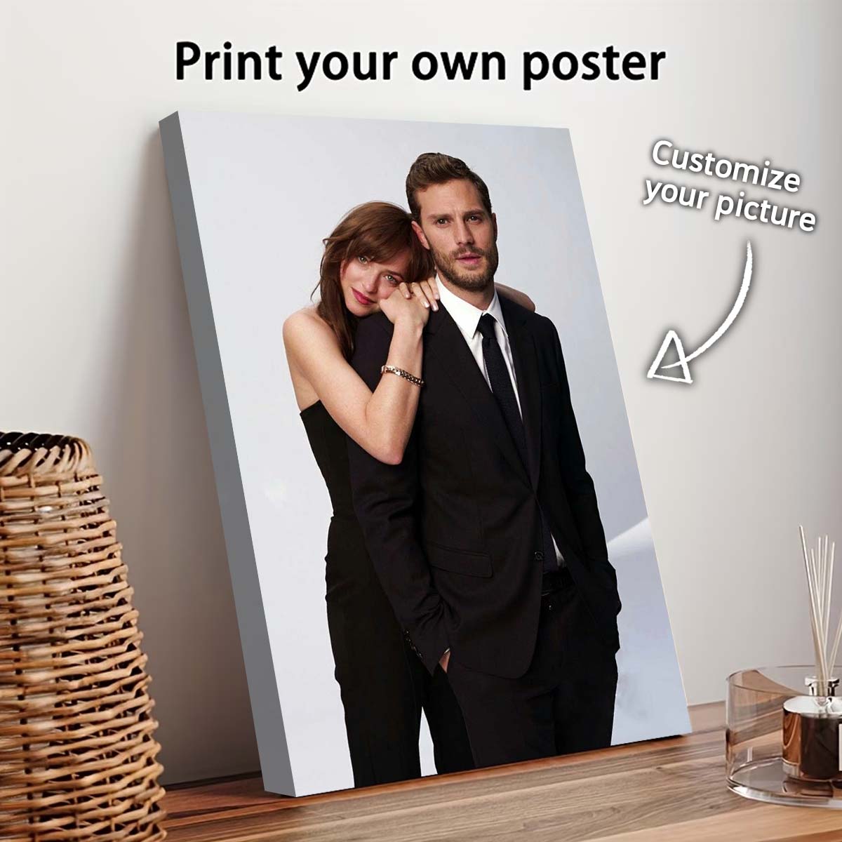 Custom Print Canvas Painting F - Pet Portrait Custom ulasan dan harga