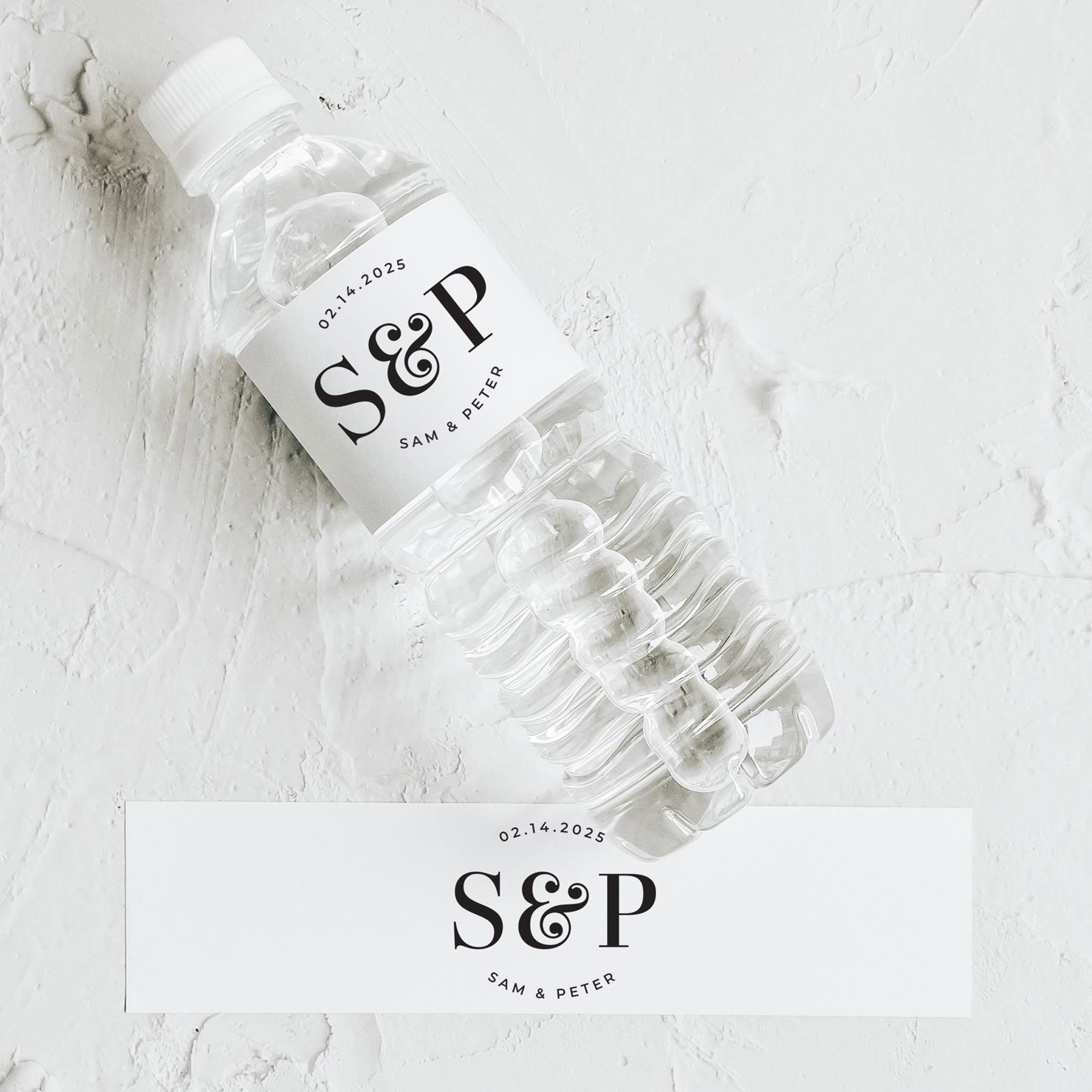 Personalized  Monogram Wedding - Personalised Candle Label ulasan dan harga