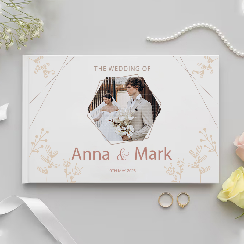 Personalized Guest Book for We - Custom Photo Book ulasan dan harga