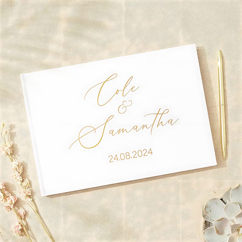 Personalized Guest Book for We - Custom Photo Book ulasan dan harga