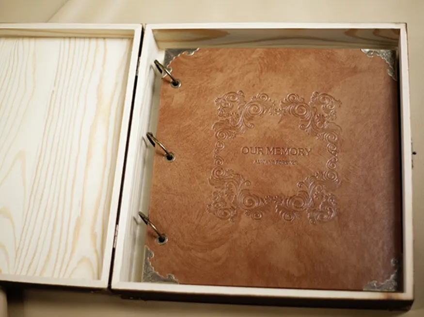 50 Pages Rustic Initials Perso - Custom Photo Book ulasan dan harga