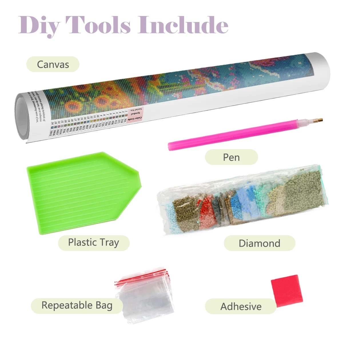 DIY Diamond Painting Full Squa - Photo Mosaic Print ulasan dan harga