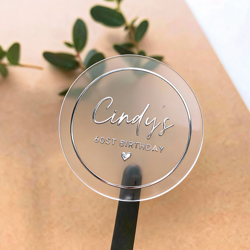 50PCS Personalized Birthday St - Personalised Candle Label ulasan dan harga