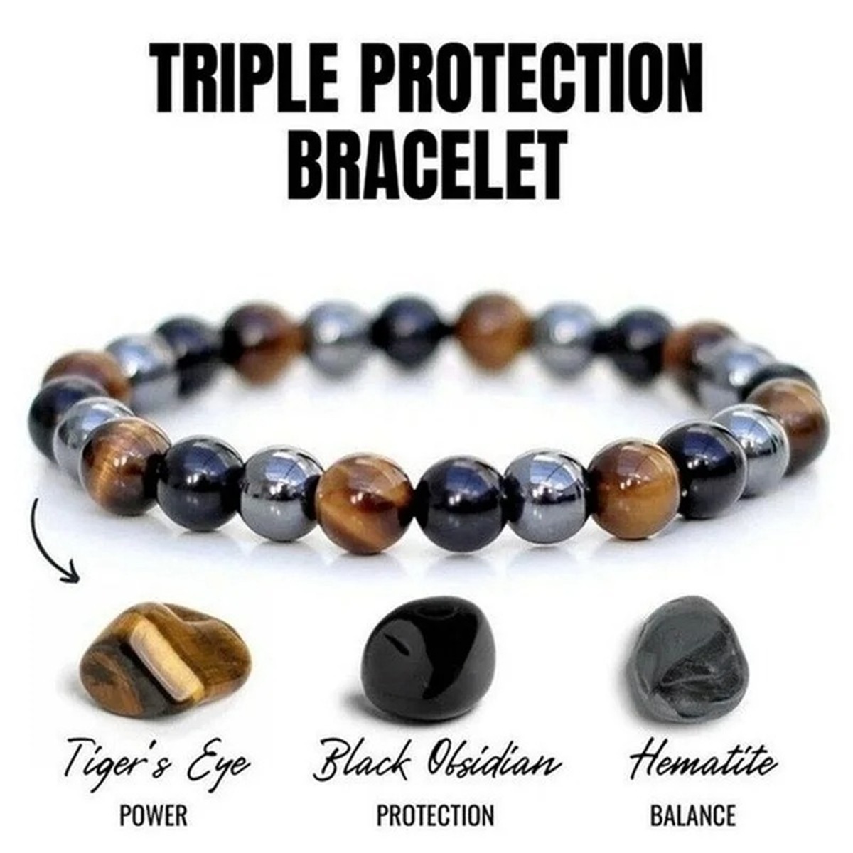 Man Bracelets Magnetic Hematit - Coordinates Bracelet ulasan dan harga
