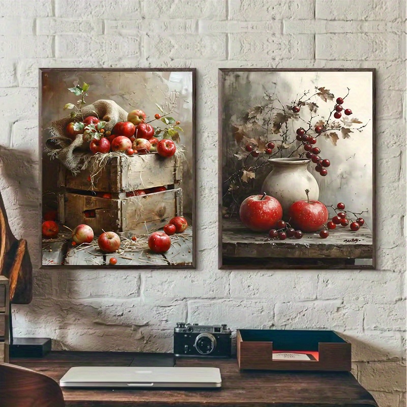 1pc frameless 1pc  Retro Still - Family Tree Print ulasan dan harga